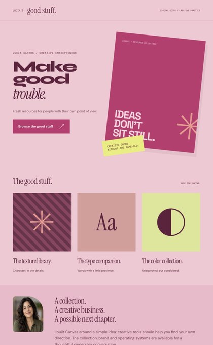 Lucia Santos — Creative entrepreneur